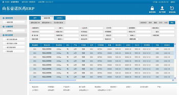 山東豪諾醫藥erp系統定制開發